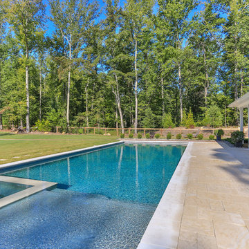 Farmhouse Style Craftsman Pool House in Chapel Hill, NC