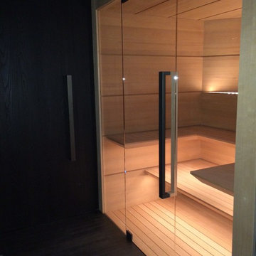 Featured Sauna in Architectural Digest!