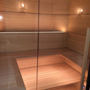Featured Sauna in Architectural Digest!