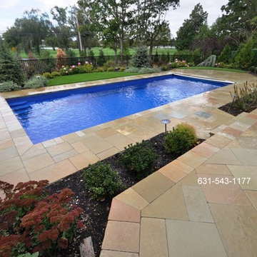 Fiberglass Swimming Pool: Installed by Gappsi inc. Lawrence NY 11559