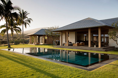 Inspiration for a tropical infinity pool remodel in Hawaii