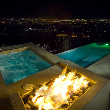 Fireside Pool and Spa