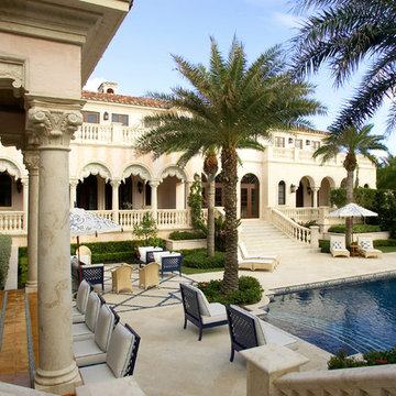 Florida Mediterranean Revival Seaside Villa