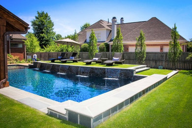 Example of a trendy pool design in Other