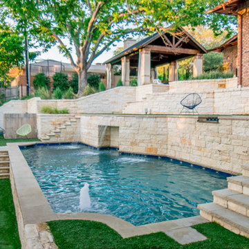 Fort Worth Extreme Hillside Pool, Spa & Outdoor Living