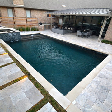 Fort Worth Transitional Pool and Spa