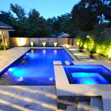 Fort Worth Transitional Pool and Spa