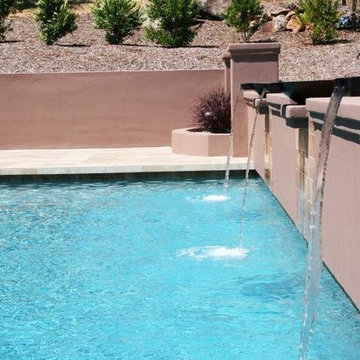 Fountain Grove Home Custom Pool