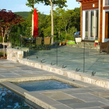 Frameless Glass Pool Fence - West Cornwall