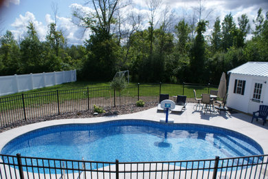 Example of a pool design in New York