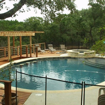Freeform Pool - Spa - Deck