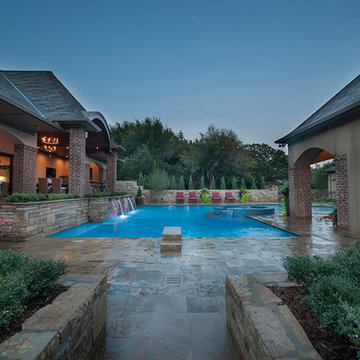 French Inspired Formal Pool