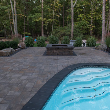 From Green to Clean. Check out this fabulous poolscape!