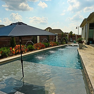 Geometric Gunite Pool