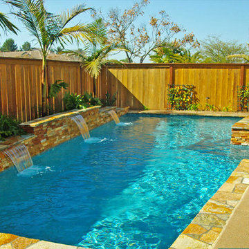 Geometric Swimming Pools