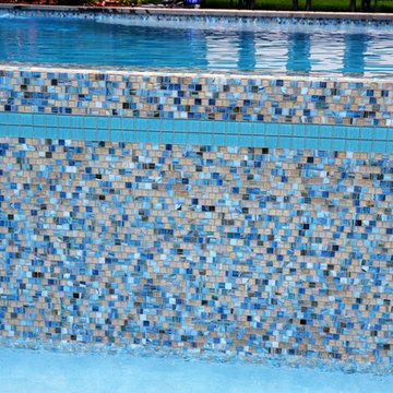 Glass Tile Swimming Pool Design