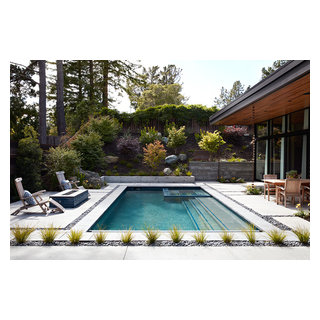 Glass Wall House - Contemporary - Pool - San Francisco - by Klopf ...