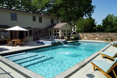 Exempel på en stor klassisk pool