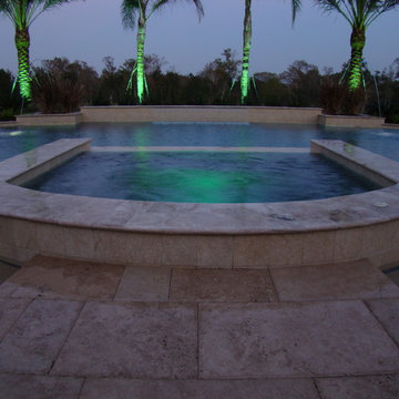 Grecian Shaped Pool