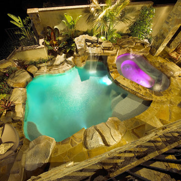 Grotto's and Waterfalls