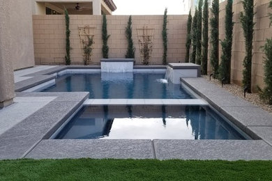 Pool - contemporary pool idea in Las Vegas