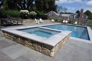 Example of a trendy pool design in Boston