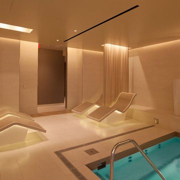 Heated Loungers - A Spa Experience