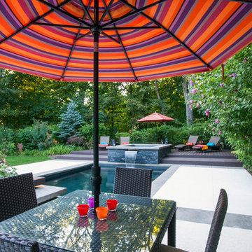 Highland Park, IL Complete Swimming Pool and Hot Tub Renovation