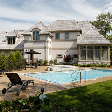 Highland Park Swimming Pool and Raised Hot Tub