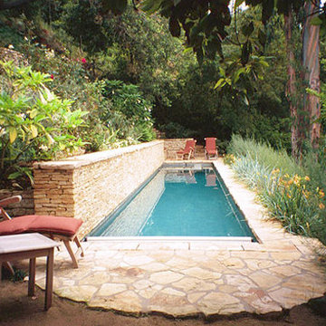 Hill side pool