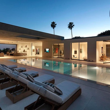 Hillcrest: Trousdale Estates Modern New Home