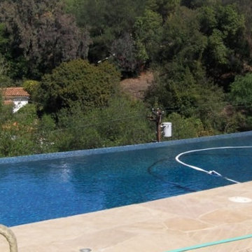 Hillside Infinity Pool - Hollywood Hills, CA