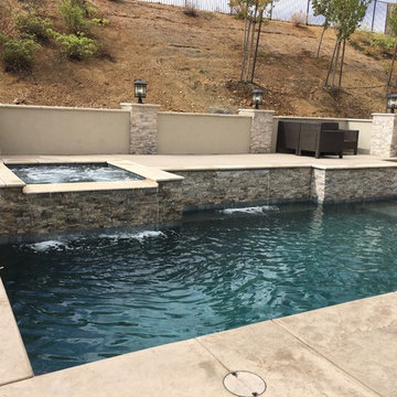 Hillside Pool and Spa