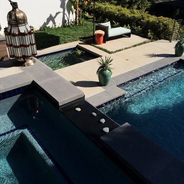 Hillside Pool, Spa & Koi Pond