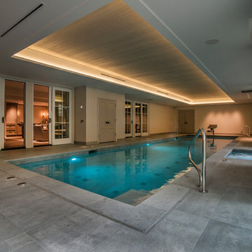 Hinsdale, IL Indoor Pool and Spa