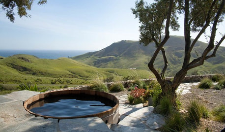 Enjoy Outdoor Soaking With a Classic Wood Hot Tub