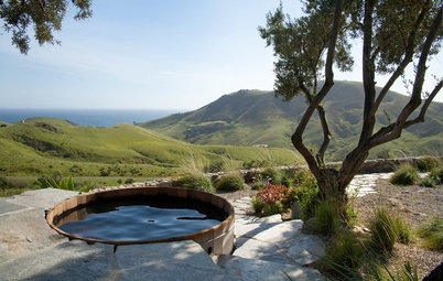 Enjoy Outdoor Soaking With a Classic Wood Hot Tub