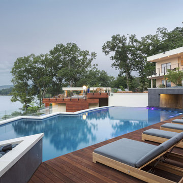 Hot Springs Lakefront Pools & Veranda