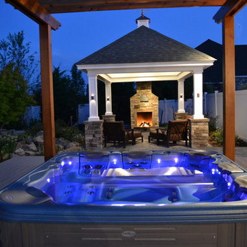 Hot Tub vs Swimming Pool: A portable hot tub can be a very special budget option