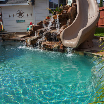 Houston Pool Slides