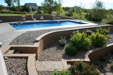 Inspiration for a pool remodel in Minneapolis