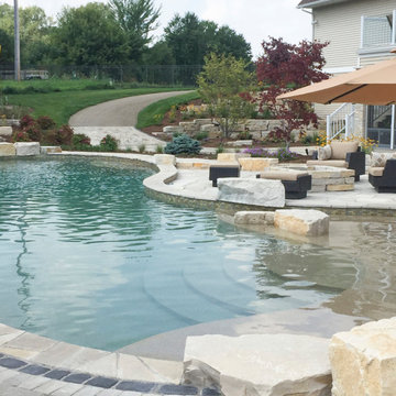 Hudsonville Michigan pools design and landscape