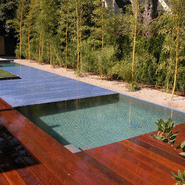 HydraLux: Slatted automatic swimming pool and spa covers