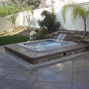 In Ground Custom Spas