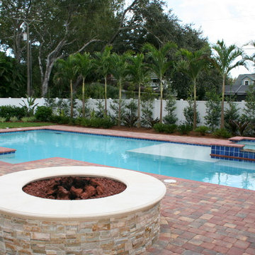 In-ground pools & spa