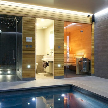 Indoor luxury swimming pool, Surrey