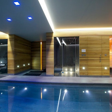 Indoor luxury swimming pool, Surrey