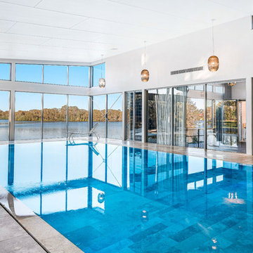 Indoor Pool - WINNER - Best Residential Pool 2019 - Master Builders Awards