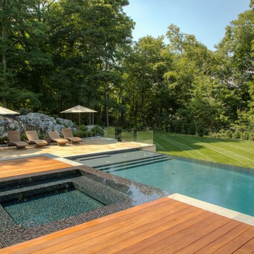 Infinity Edge pool and outdoor living space