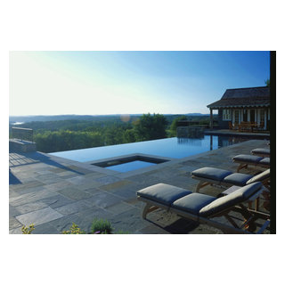 Infinity Edge Pools - Traditional - Pool - Dallas - by Harold